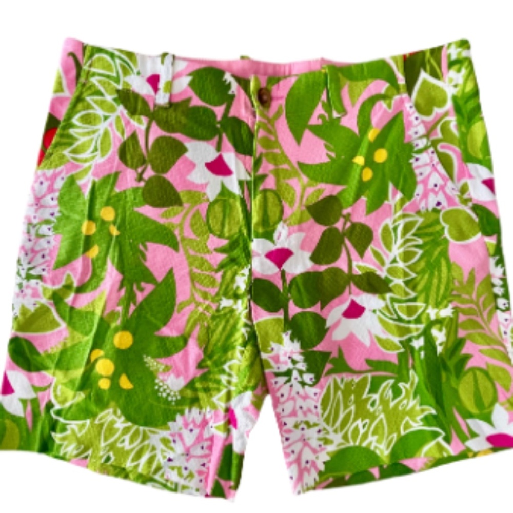 MR Turk Men’s Corbin Colorful Bright Slash Pockets Flat Front Shorts.,34